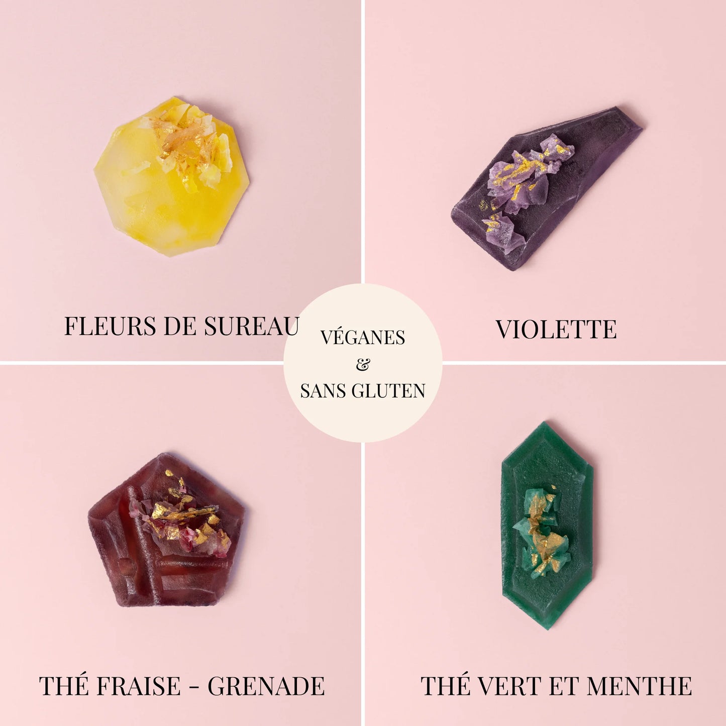 Quartz Boutique Collection - eetbare kristallen
