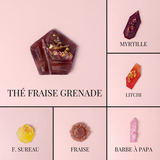 JADE collection - 6 edible crystals