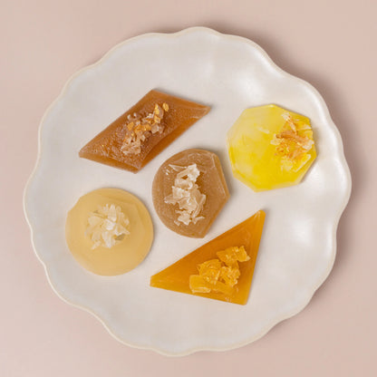 Citrine Collection - 5 eetbare kristallen
